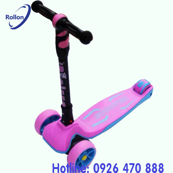  Xe Scooter KB 0907 Màu Hồng